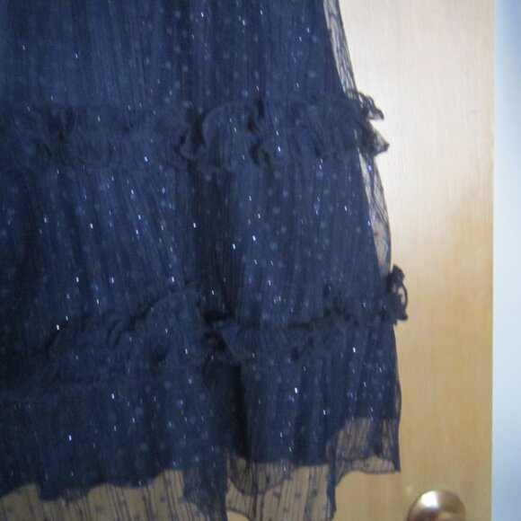 NWT SPEECHLESS Girls Dress Size 1 Navy Fully Lined Glitter Holiday HOCO Prom - Picture 5 of 10